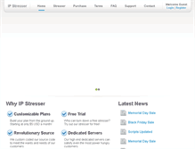 Tablet Screenshot of ipstresser.com